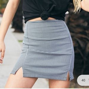 ISO!!!! Brandy Melville plaid skirt, and Gina tops
